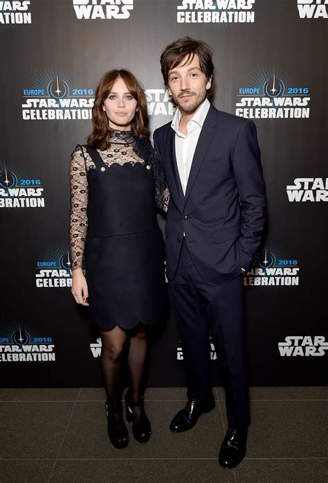 felicity jones and diego luna|Rogue One: A Star Wars Story .